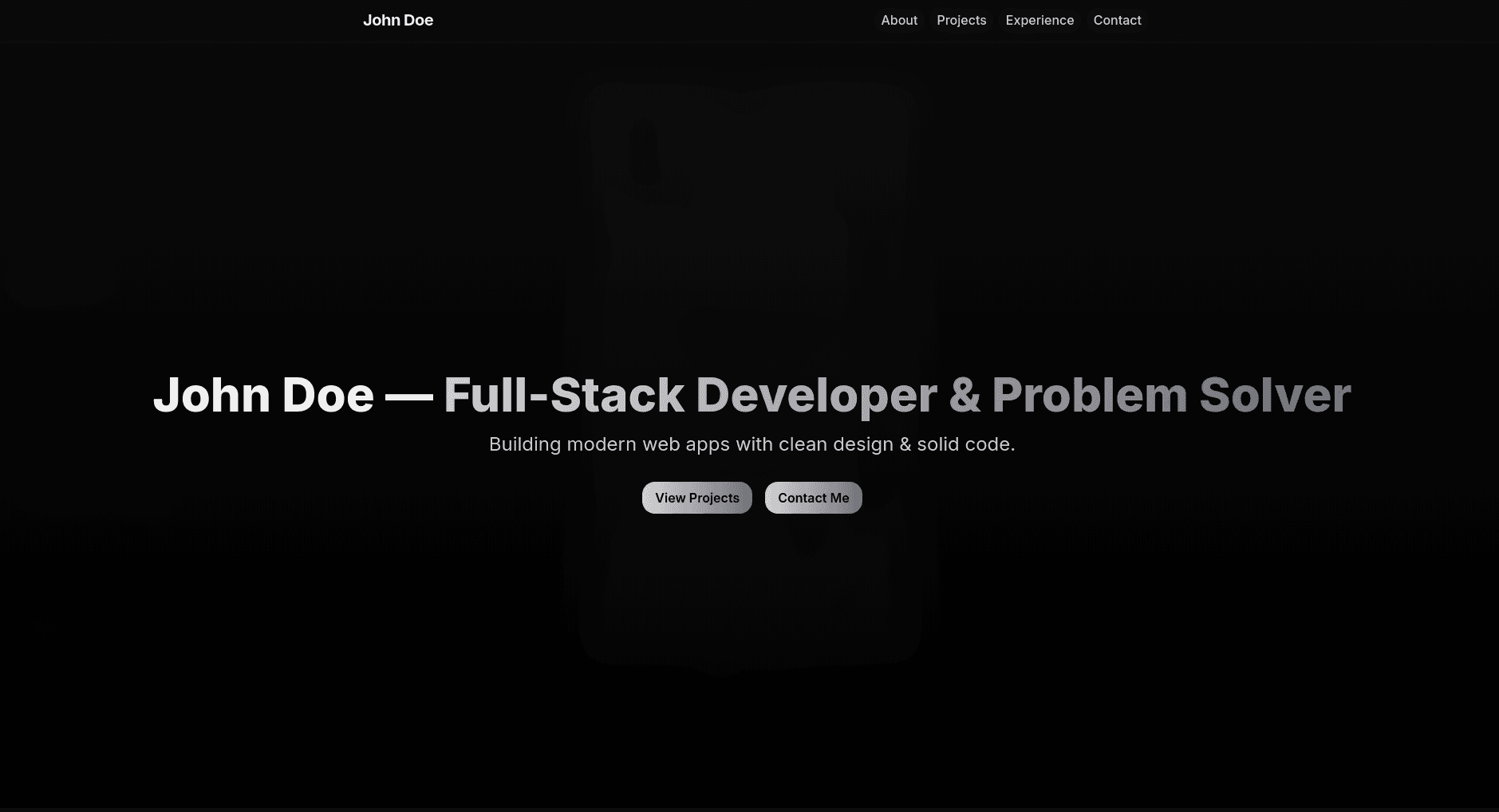 Demo Portfolio